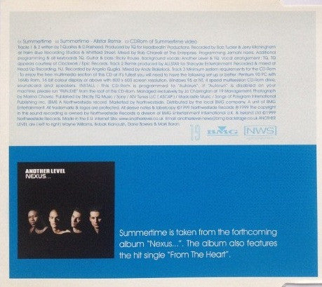 Another Level Feat. TQ : Summertime (CD, Single, Enh, CD1)