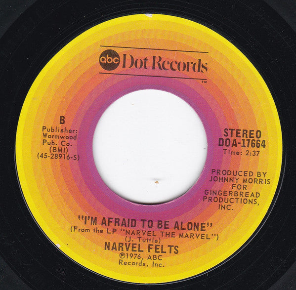 Narvel Felts : My Good Thing's Gone (7", Single, Styrene, Ter)