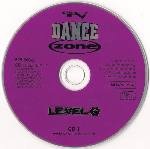 Various : Dance Zone Level 6 (2xCD, Comp, PDO)