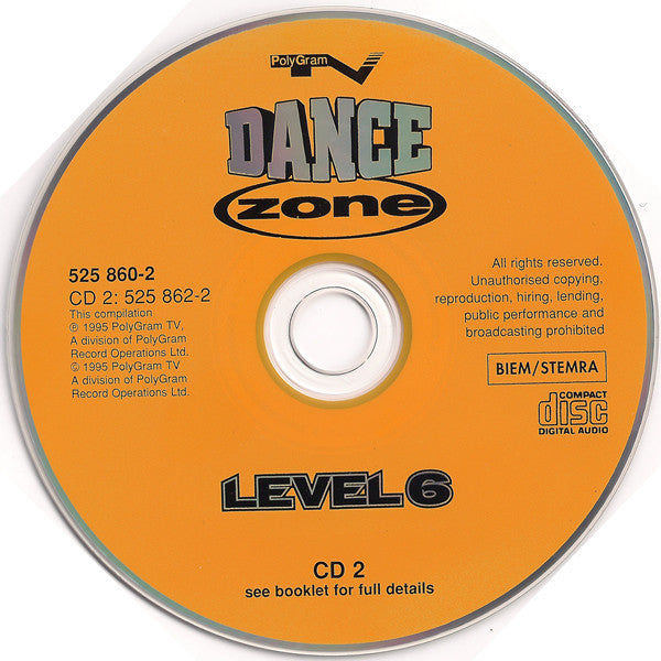 Various : Dance Zone Level 6 (2xCD, Comp, PDO)