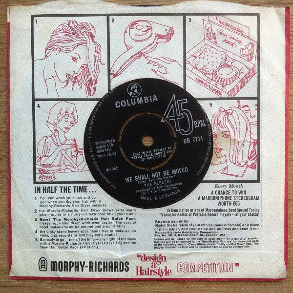 The Seekers : The Carnival Is Over (7", Single, Kno)