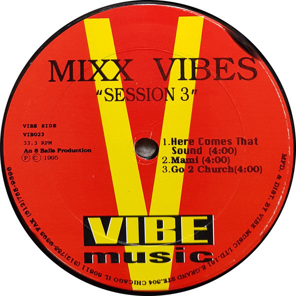 Mixx Vibes : Session 3 (12")