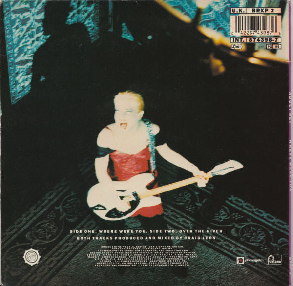 Adult Net : Where Were You (7", Single, Gat)