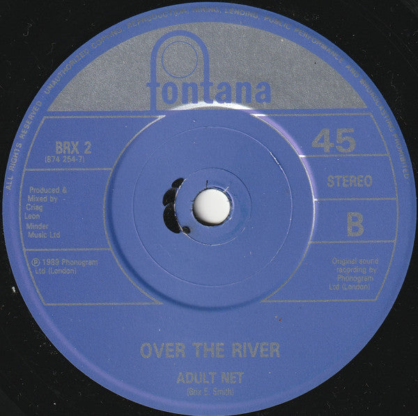 Adult Net : Where Were You (7", Single, Gat)