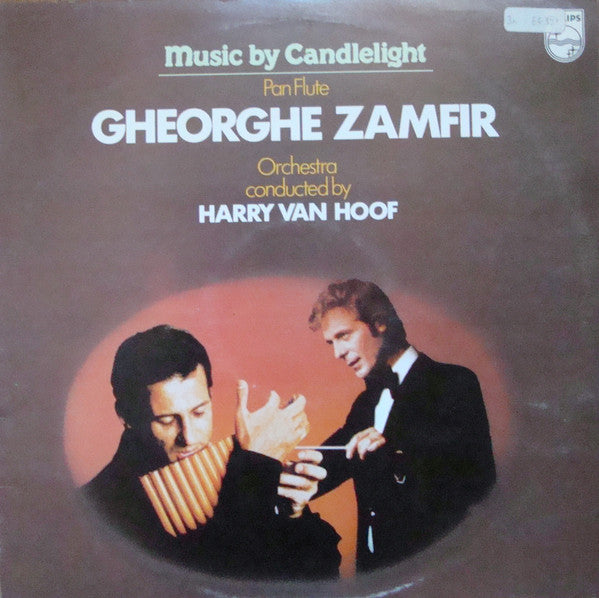Gheorghe Zamfir Orchestra Conducted By Harry Van Hoof : Music By Candlelight (LP)