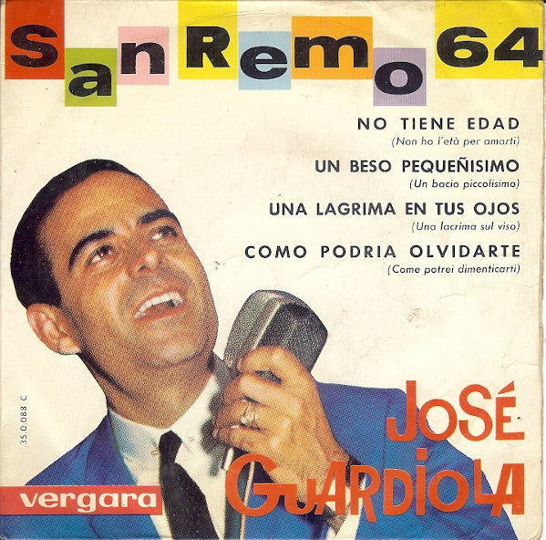 Jose Guardiola : San Remo 64 (7", EP)