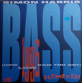 Simon Harris : Bass (How Low Can You Go) (The 1996 Remixes) (12", Blu)