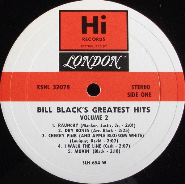 Bill Black (2) : Bill Black's Greatest Hits Volume 2 (LP, Comp)