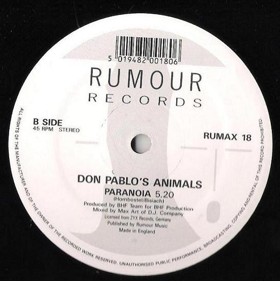 Don Pablo's Animals : Venus (12")