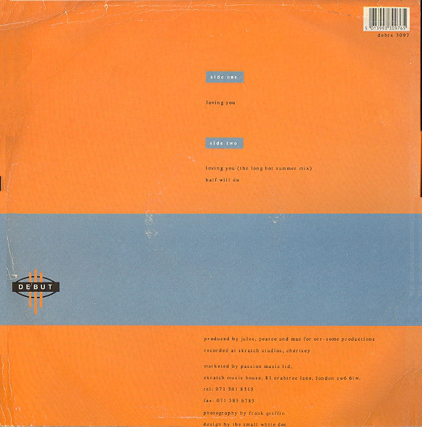 Massivo Featuring Tracy Ackerman : Loving You (12")