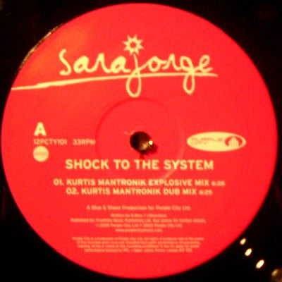 Sara Jorge : Shock To The System (12")
