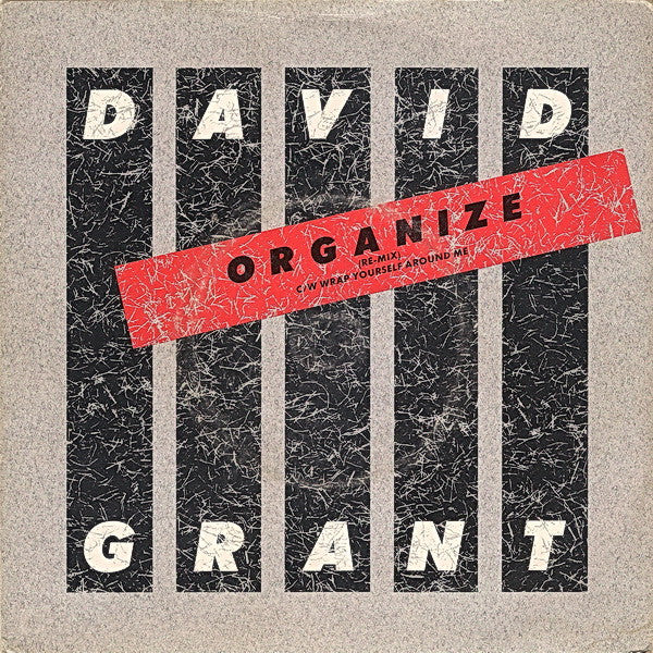 David Grant : Organize / Wrap Yourself Around Me (7", Single)
