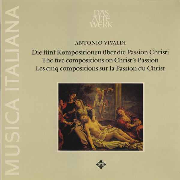 Antonio Vivaldi : Die Fünf Kompositionen Über Die Passion Christi (LP, Album, RE)
