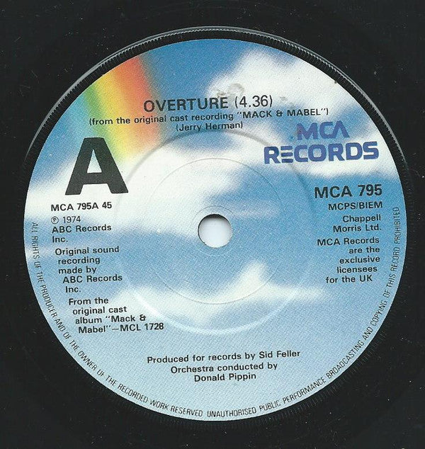 Unknown Artist : Overture (7", Single)