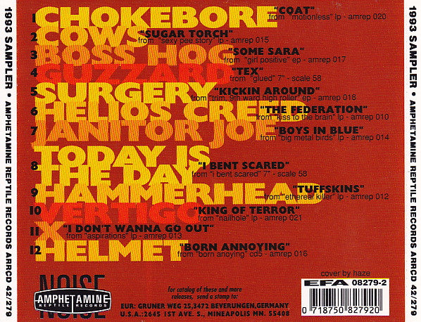Various : 1993 Sampler (CD, Smplr)