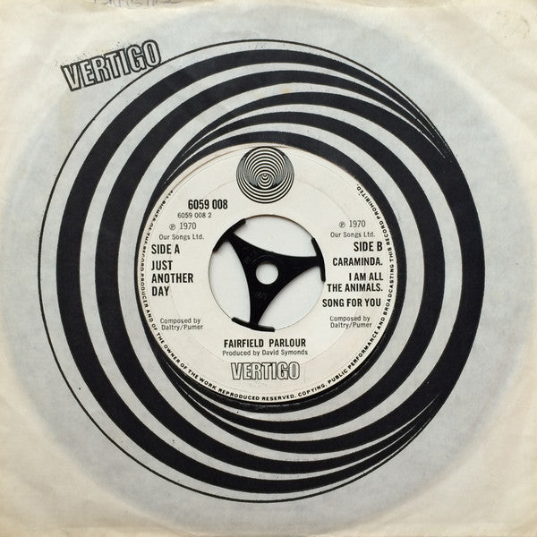 Fairfield Parlour : Just Another Day (7", Single)