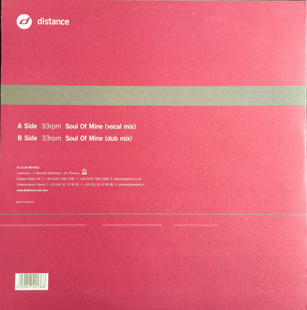 Jay-J Presents Spirits (3) Feat. Michelle "Jo Jo" Hailey : Soul Of Mine (12")