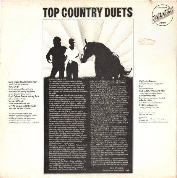 Various : Top Country Duets (LP, Album, Comp)