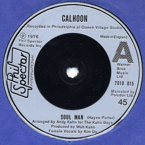 Calhoon : Soul Man (7", Single)