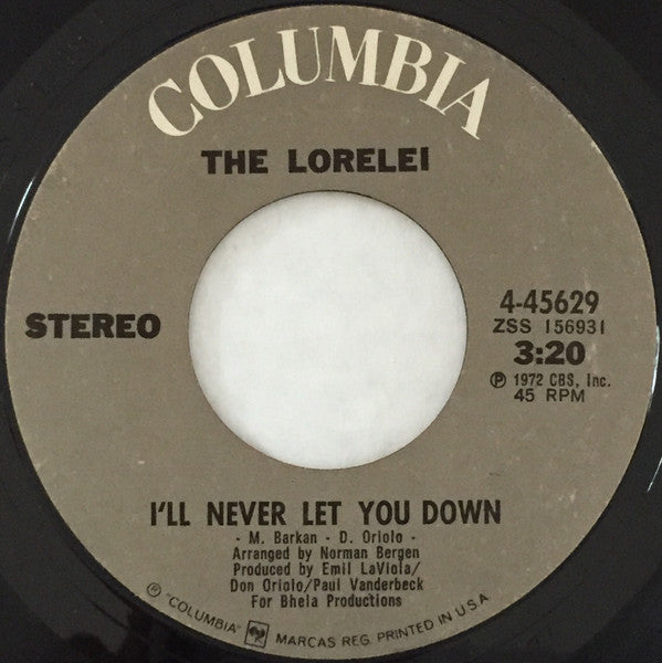 The Lorelei : S.T.O.P. (Stop) (7", Styrene)