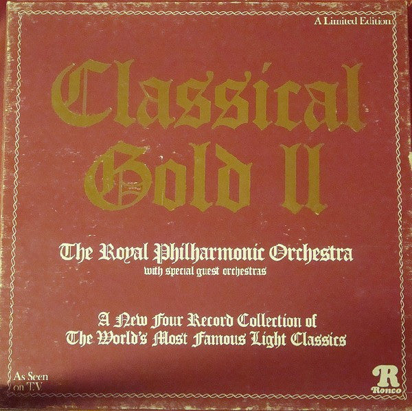 Royal Philharmonic Orchestra : Classical Gold II (4xLP, Ltd + Box)