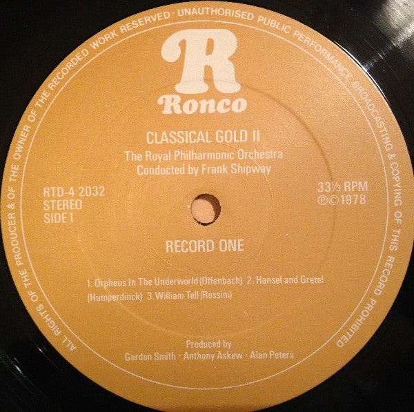 Royal Philharmonic Orchestra : Classical Gold II (4xLP, Ltd + Box)