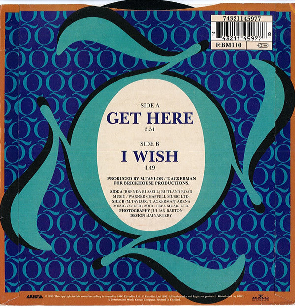 Q (11) Featuring Tracy Ackerman : Get Here (7")