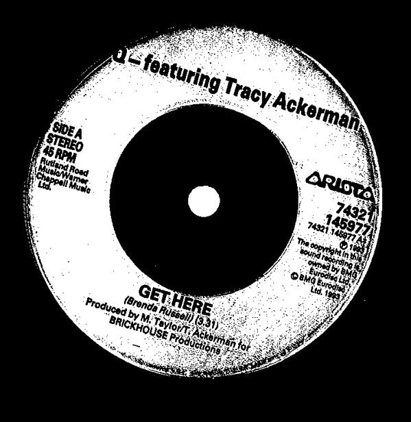Q (11) Featuring Tracy Ackerman : Get Here (7")