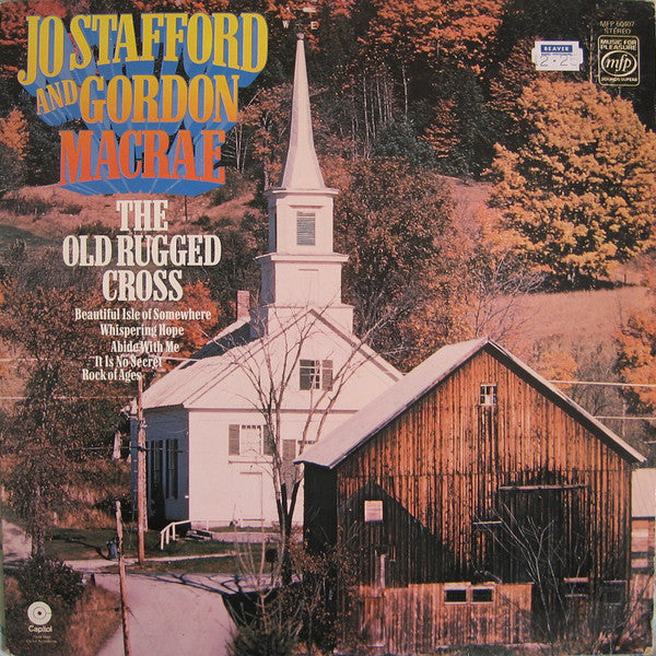 Jo Stafford And Gordon MacRae : The Old Rugged Cross (LP, Album, RE)