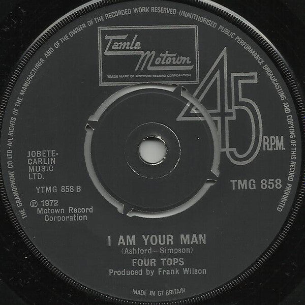 Four Tops : I Can't Quit Your Love (7", Single)