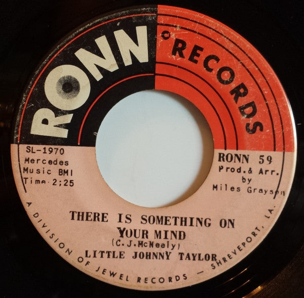Little Johnny Taylor : It's My Fault Darling (7", Single)