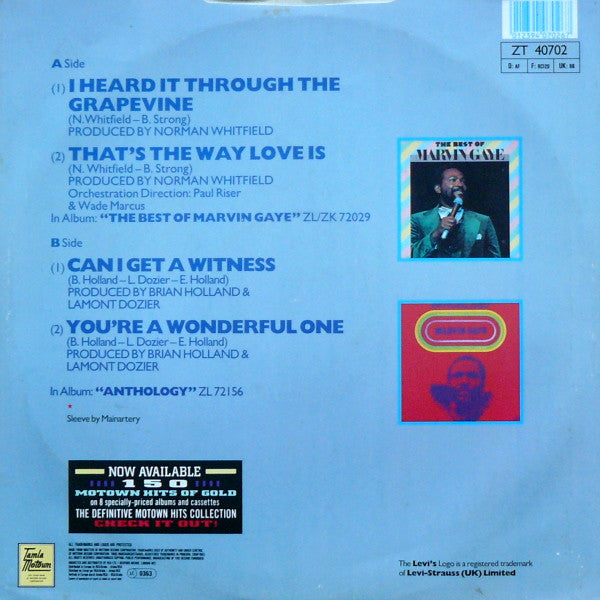 Marvin Gaye : I Heard It Through The Grapevine (12", Single)