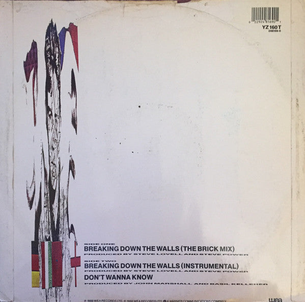 John Marshall (8) : Breaking Down The Walls (12")