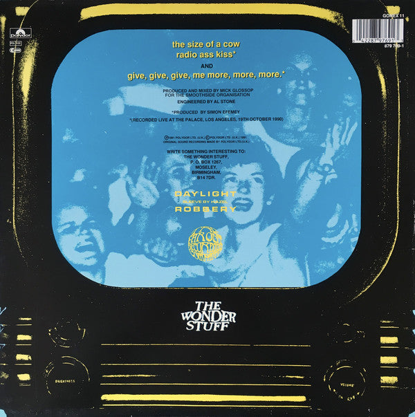 The Wonder Stuff : The Size Of A Cow (12", Single)