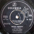 Patsy Ann Noble : Private Property (7", Single)