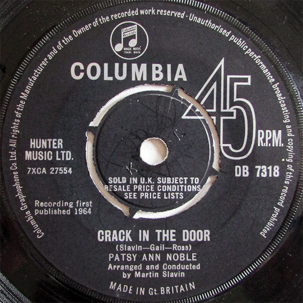 Patsy Ann Noble : Private Property (7", Single)
