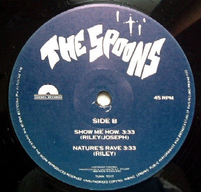The Spoons : Show Me How (12")