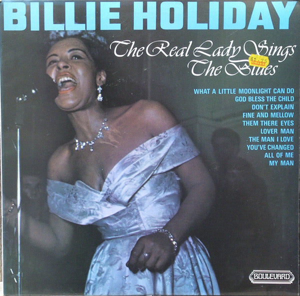 Billie Holiday : The Real Lady Sings The Blues (LP, Comp)