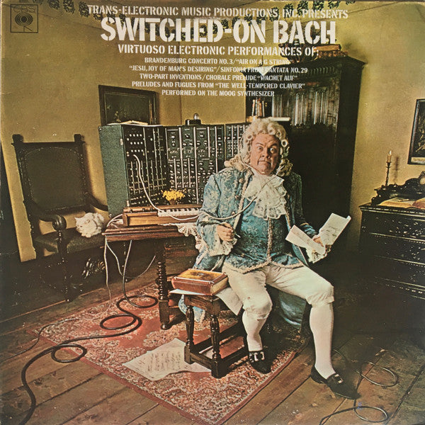 Walter Carlos : Switched-On Bach (LP, Album, Non)