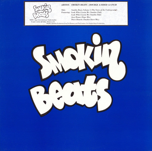 Smokin Beats : Smokin Beats Volume 4 (The Voice Of The Underground) (12")