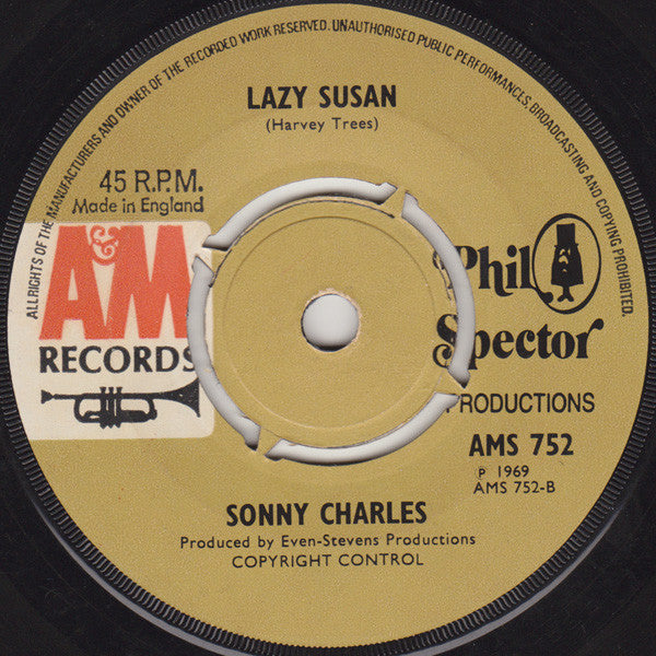 Sonny Charles : Black Pearl (7", Single)
