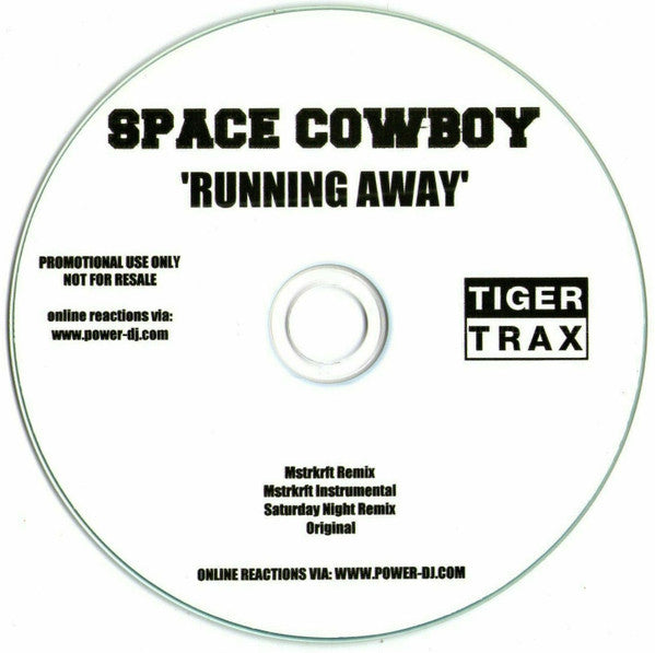 Space Cowboy : Running Away (CDr, Single, Promo)