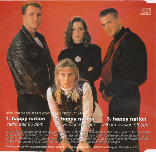 Ace Of Base : Happy Nation (CD, Single)