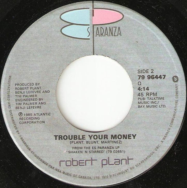 Robert Plant : Little By Little (7", Single)