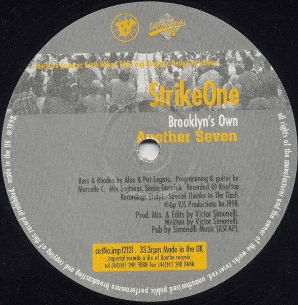 Various : Imperial Records World Series 12" Game No. 1 (2x12", Maxi)