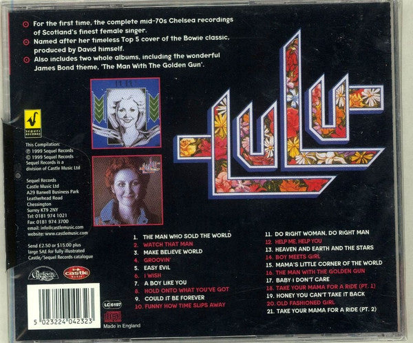 Lulu : The Man Who Sold The World (CD, Comp, RM)