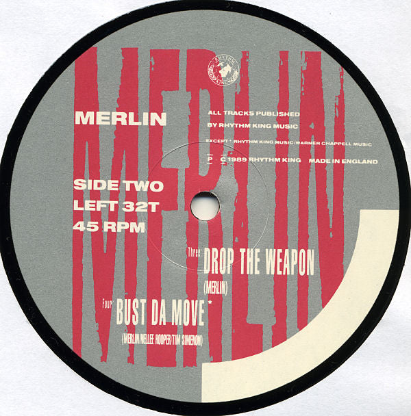 Merlin : Drop The Weapon / Weekend Girl (12")