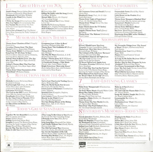 Various : Reflections (Great Instrumentals For Today) (8xLP + Box, Comp)