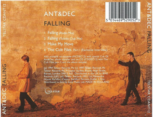Ant & Dec : Falling (CD, Single, Ltd)