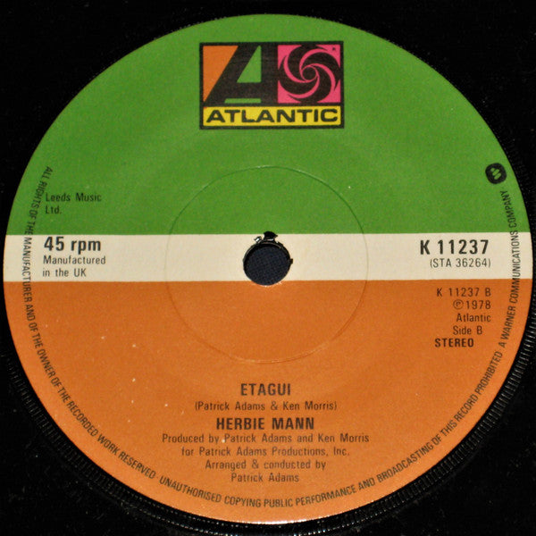 Herbie Mann : Superman (7", Single)